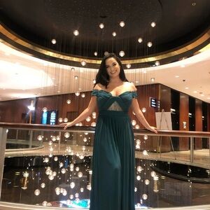 ASOS Teal Evening Gown